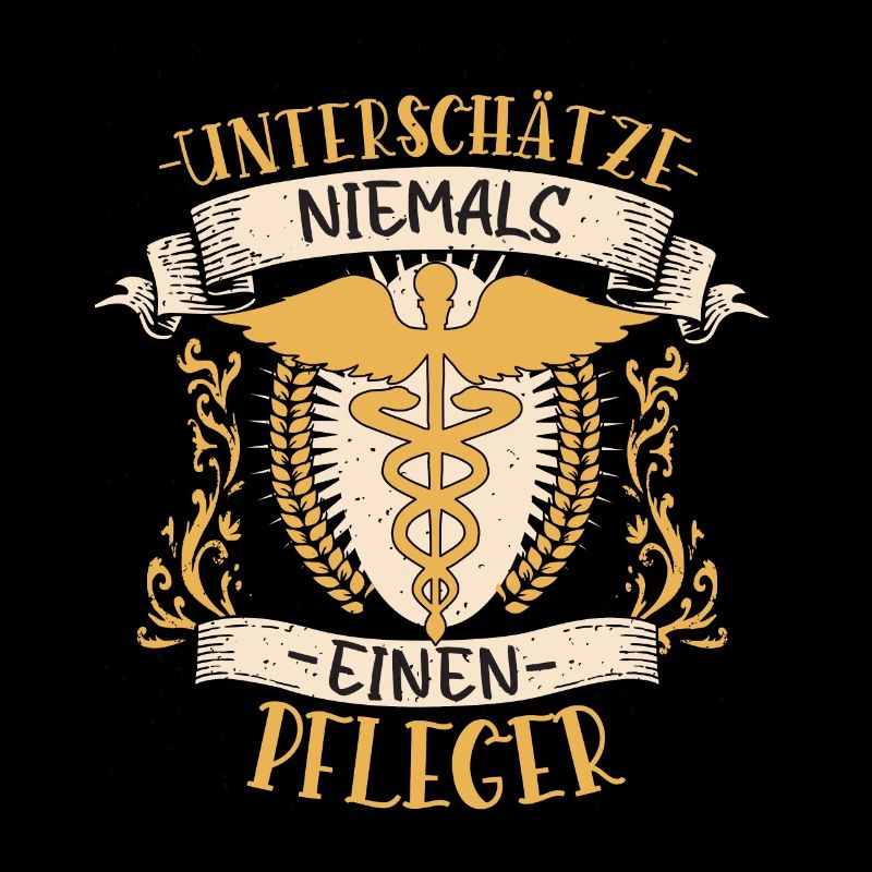 Pfleger Geschenk Fürsorglich Lustig Beruf