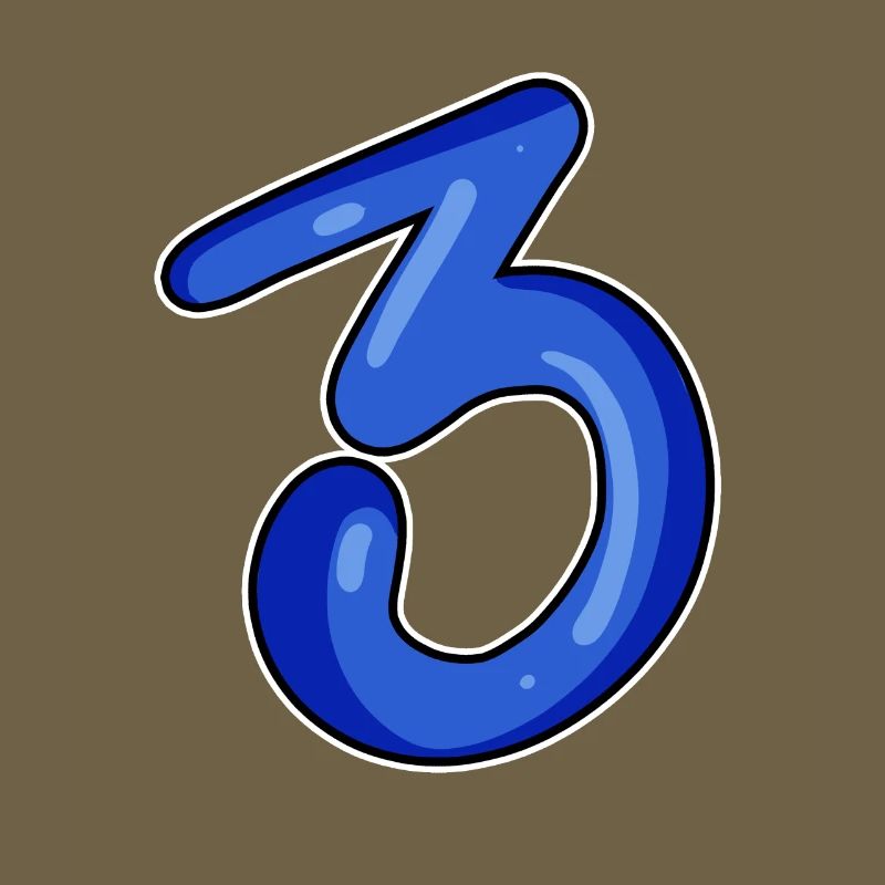 Trois - 3 - Numéro 3 - Numéro 3