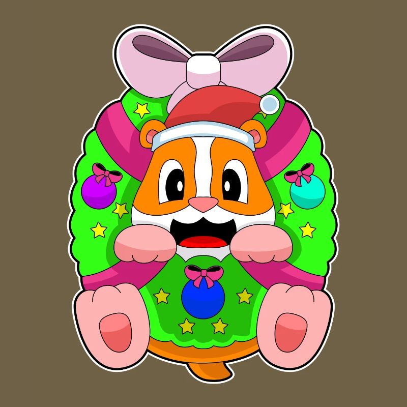 Arc de Noël Hamster