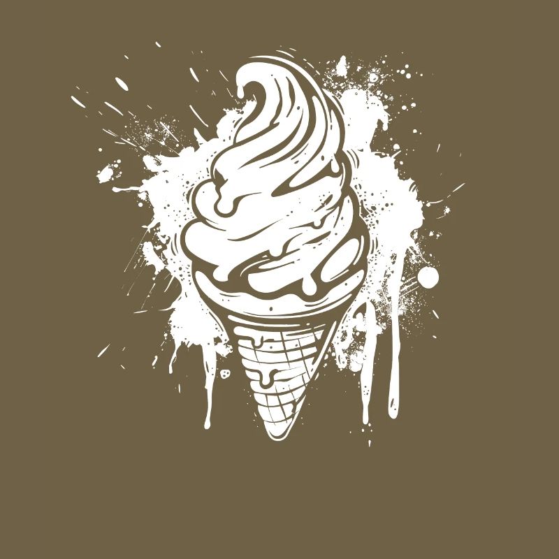 Ice cream cone Splash