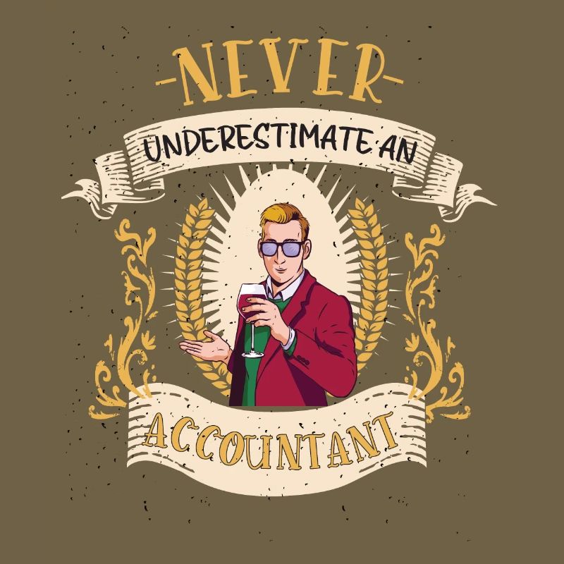 Cadeau drôle de comptabilité comptable