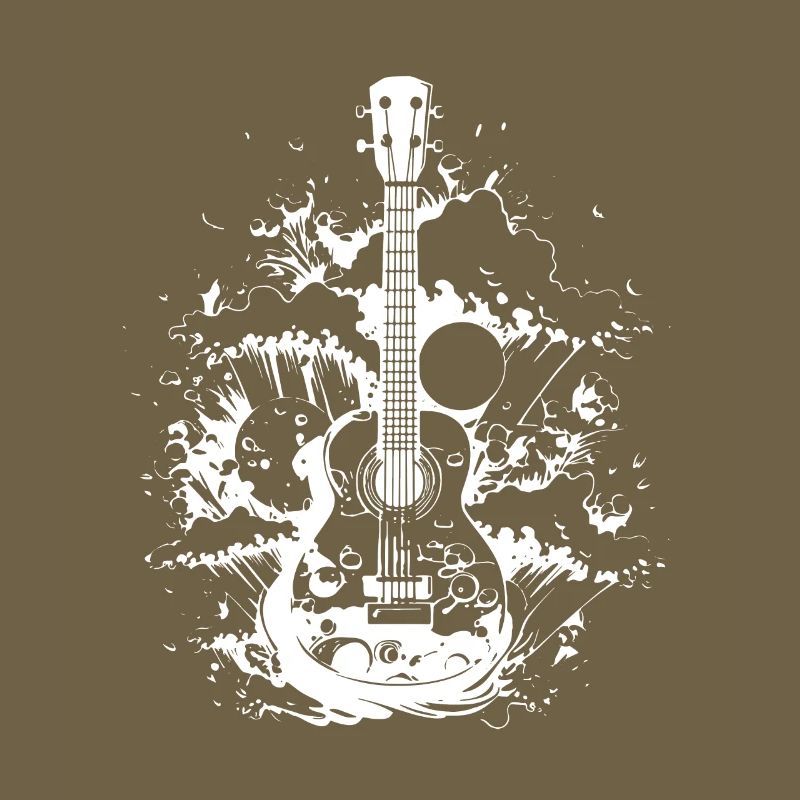 Ukulele Drawing