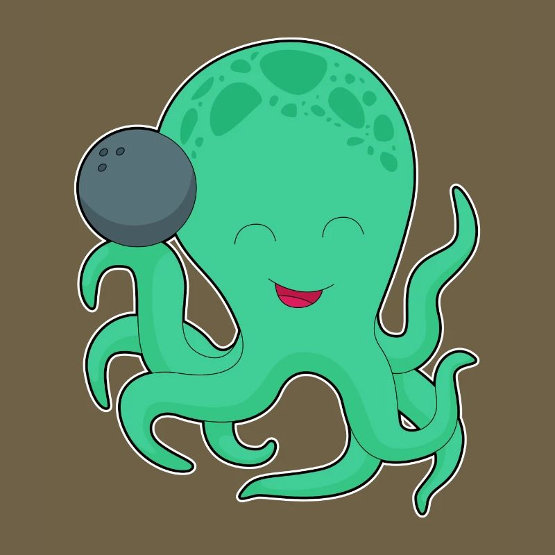 Octopus Bowling Boule de bowling