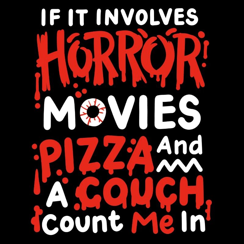 Horrorfilme und Pizza