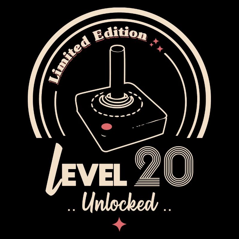 Design rétro joystick édition limitée