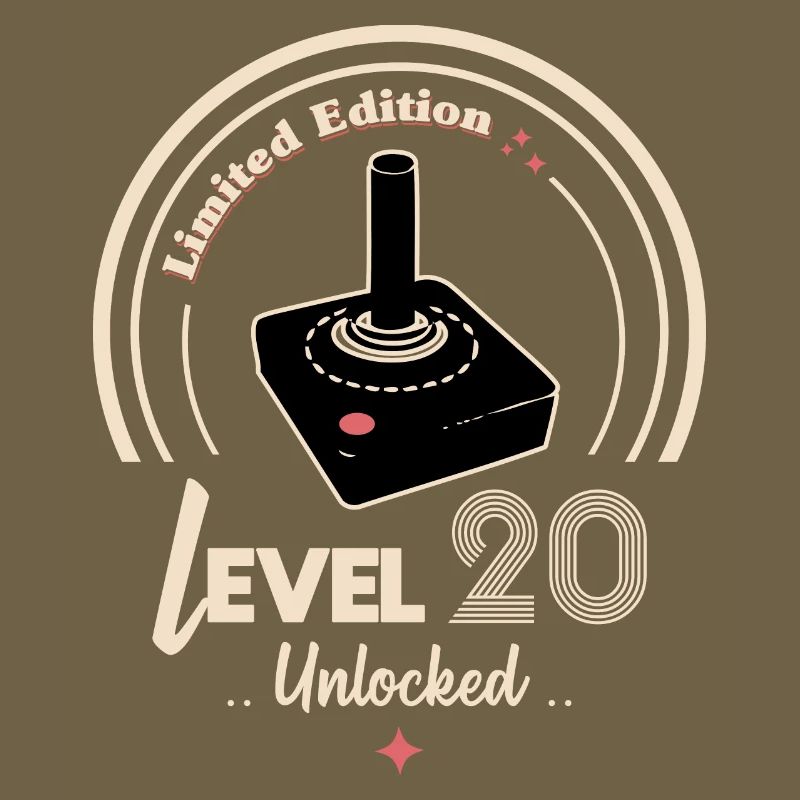 Design rétro joystick édition limitée