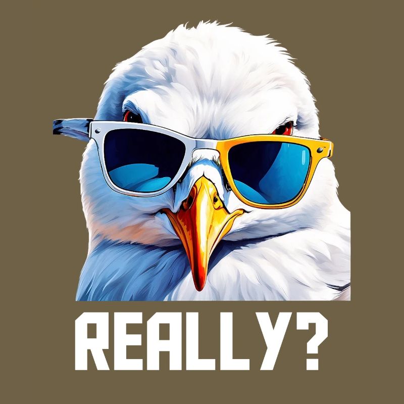 Really - Möwe mit Sonnebrille