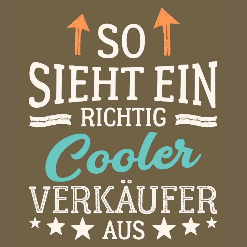 So sieht ein richtig cooler Verkäufer aus Händler