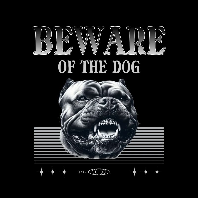 Vorsicht vor dem Hund