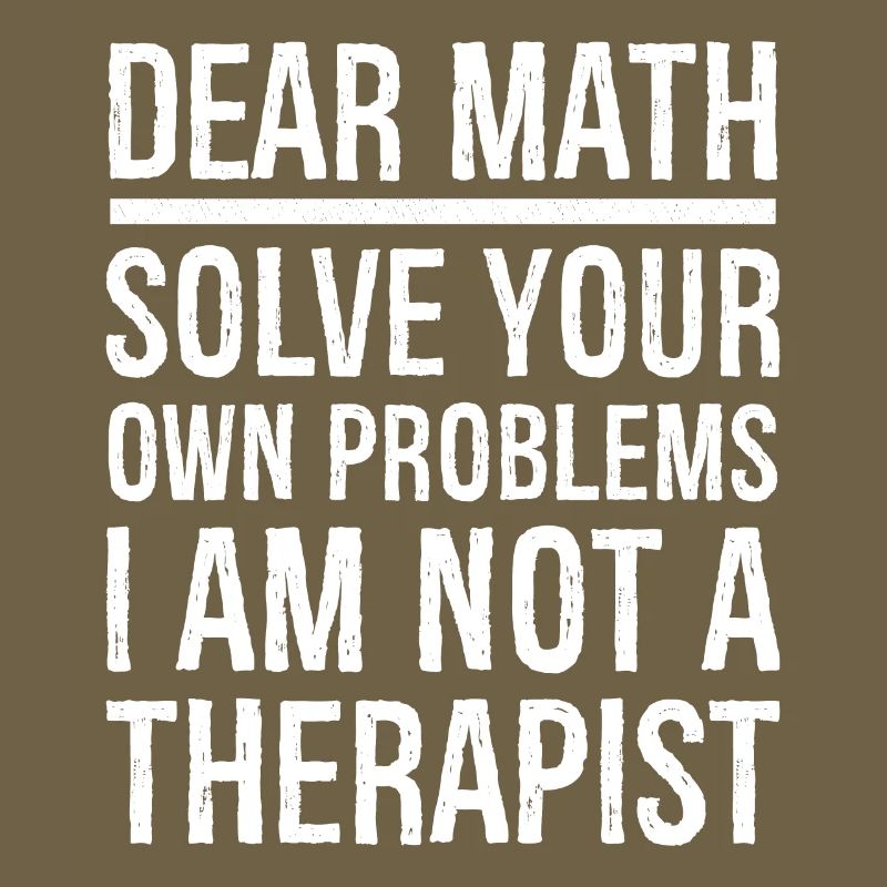 dear math funny shirt