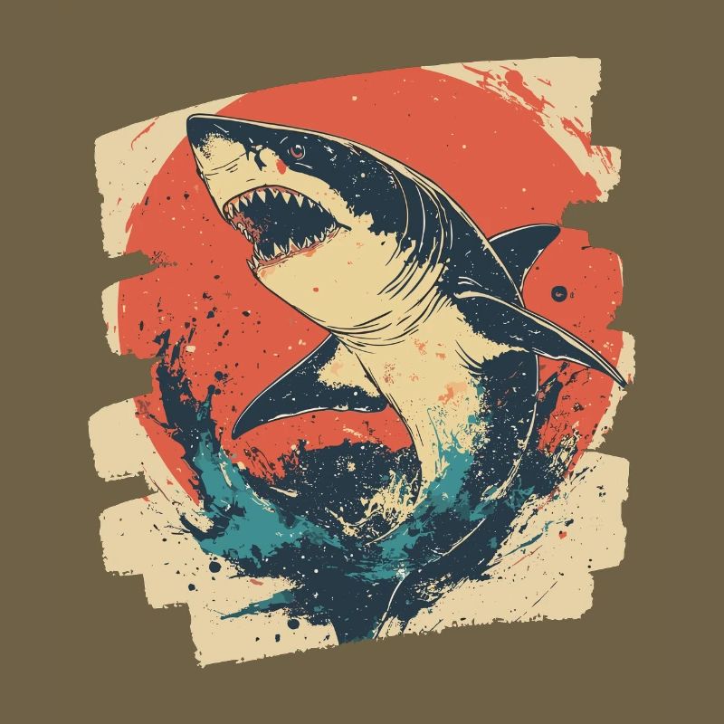 Haifisch Retro