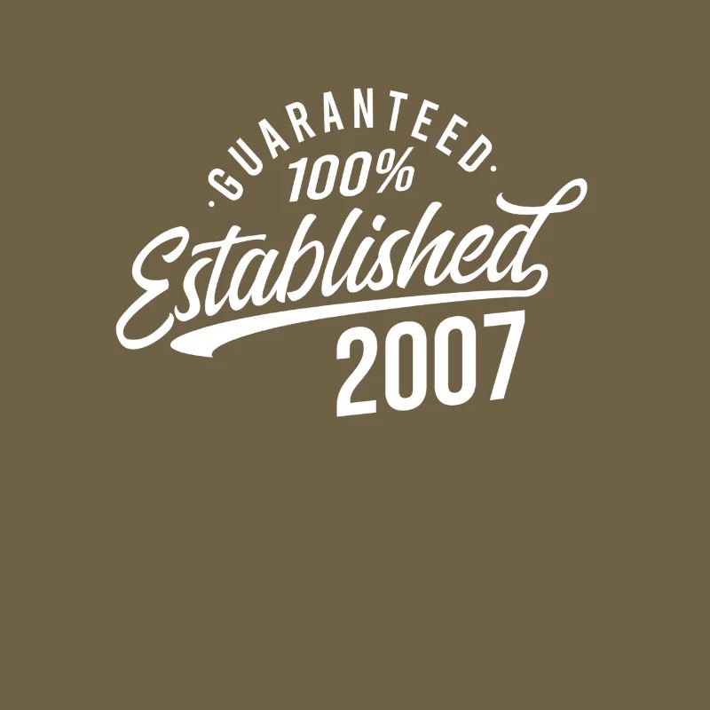 geburtstag Established 2007