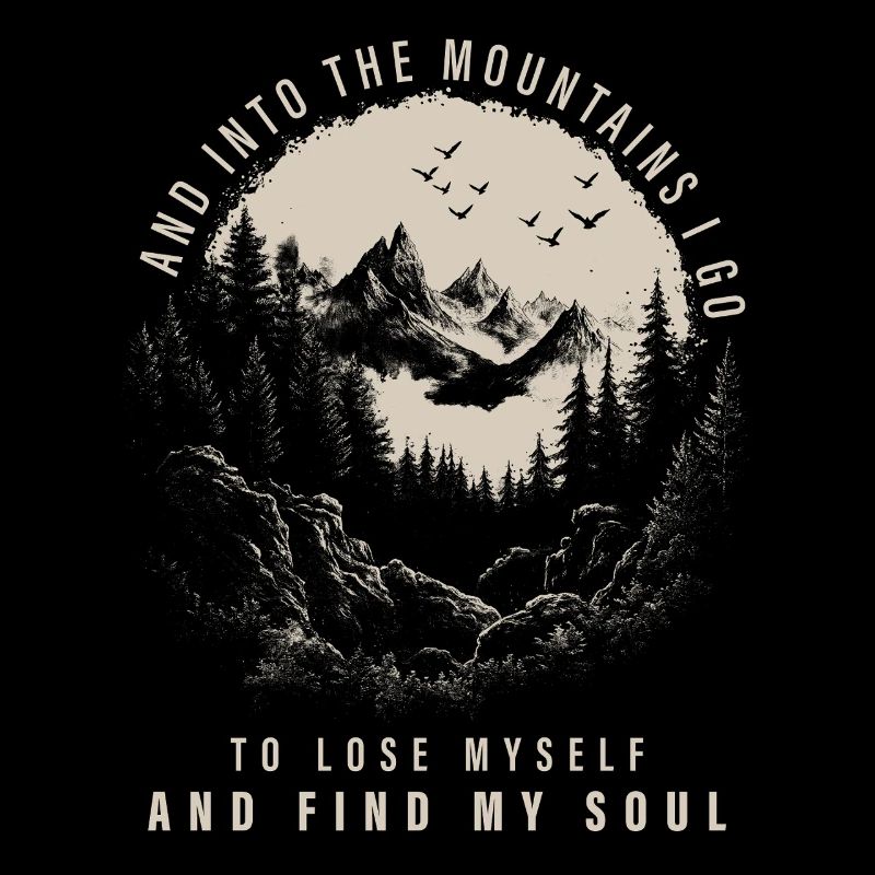 Mountaineering Nature Hiking Forest Mountains Gift
