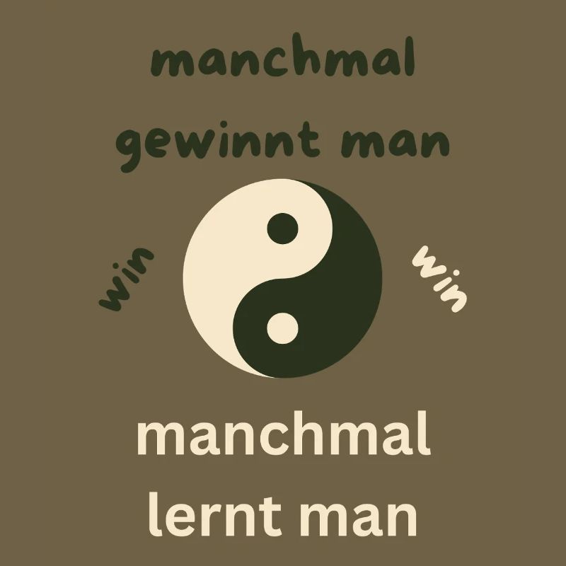 manchmal gewinnt man
