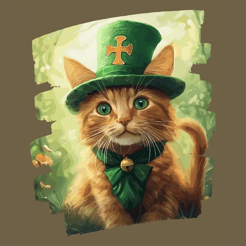 Chat de la Saint-Patrick