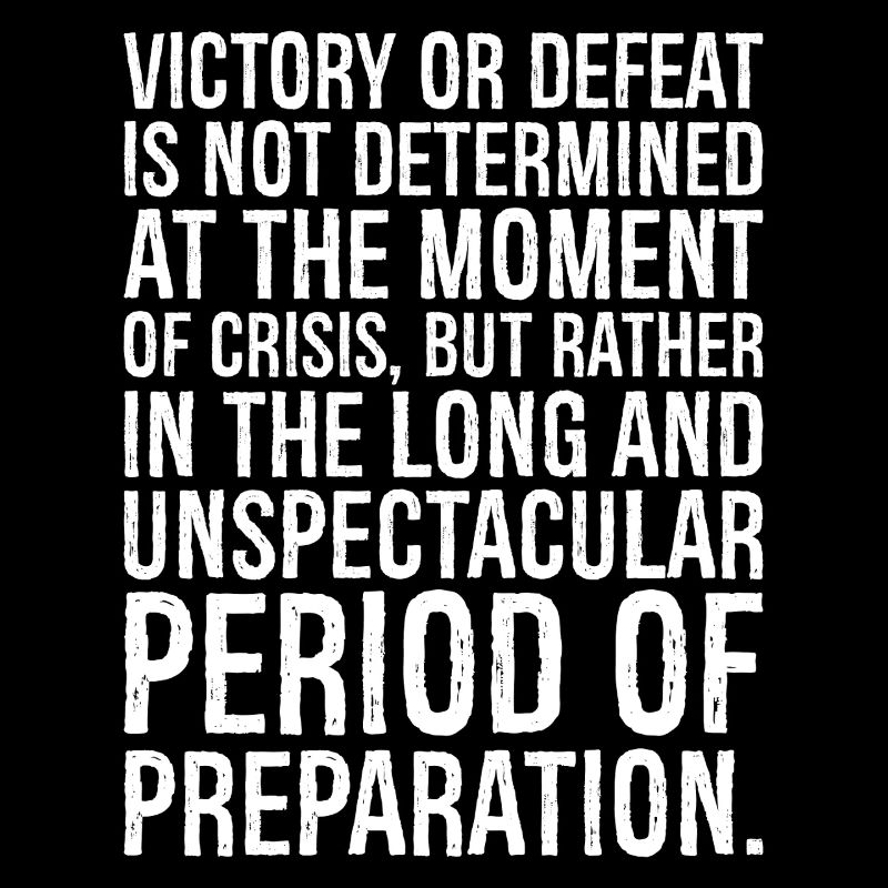 victory or defeat is not determined at the moment