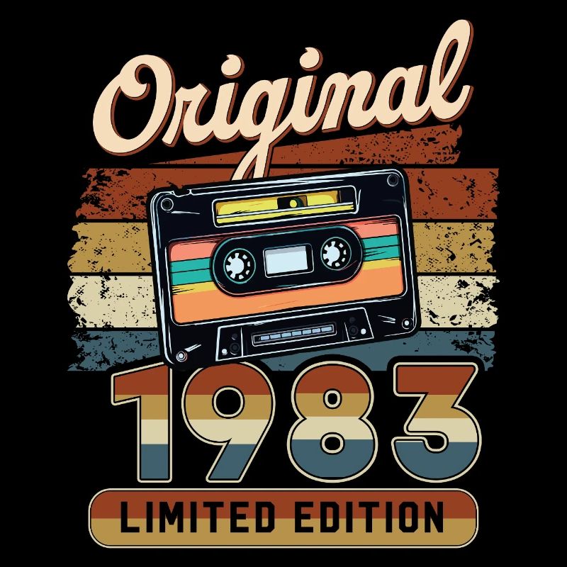 43. geburtstag 43 jahre original 1983 kassette