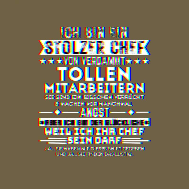 ich bin ein stolzer chef tolle mitarbeiter trippy