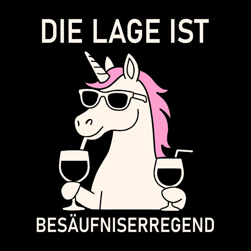 Die Lage ist besäufniserregend - Party Einhorn