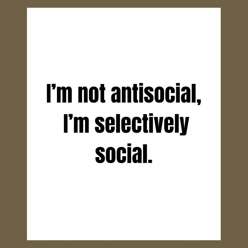 Selectively Social – Introvert Definition