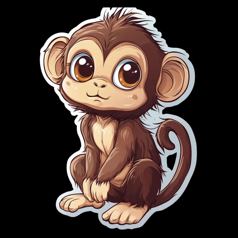 Singe Mignon Singe Cadeau pour les fans de Singe