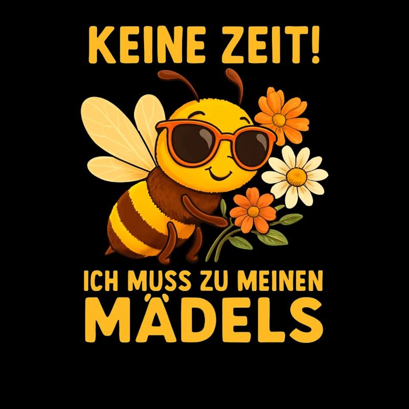 Funny Beekeeper Bees Honey Motif No Time