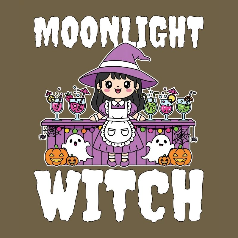 MOONLIGHT WITCH - WITCH HALLOWEEN