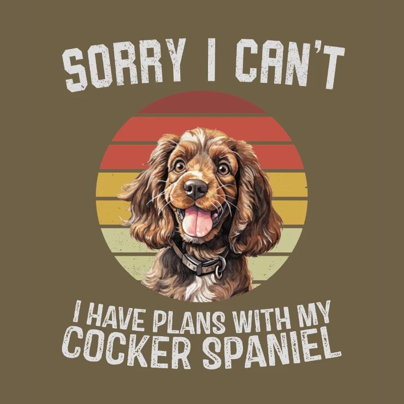 Cocker Spaniel Humorous Quote Design