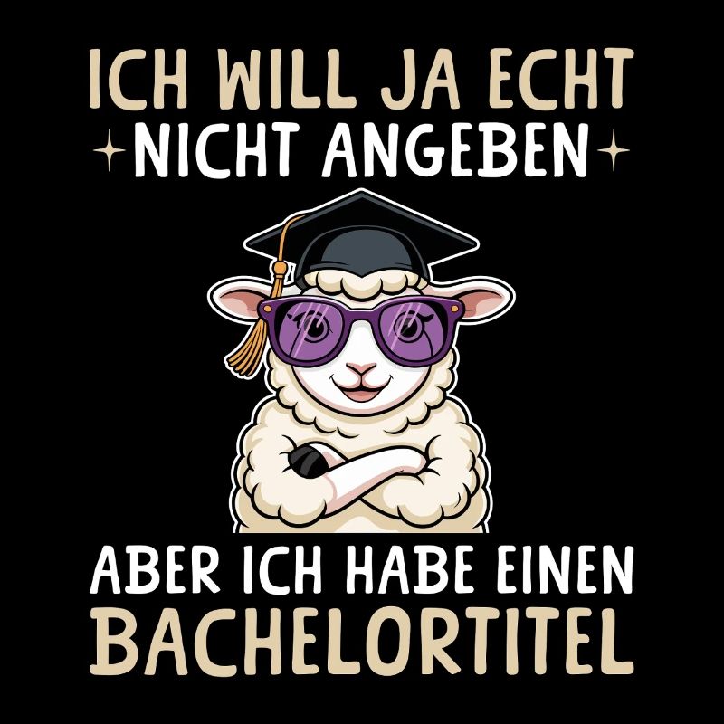 Bachelor Abschluss geschafft - Schaf Bachelortitel