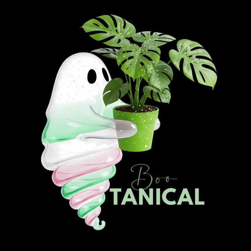 Tropical Monstera and Glossy Cones