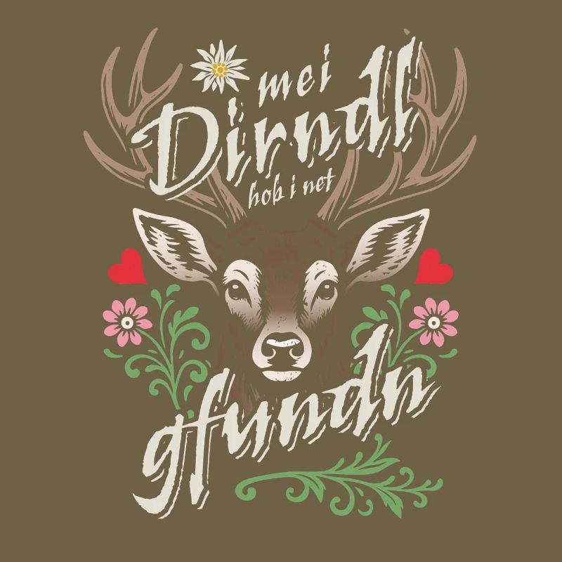Mei Dirndl hob i net gfundn, Dirndl Ersatz, Tracht