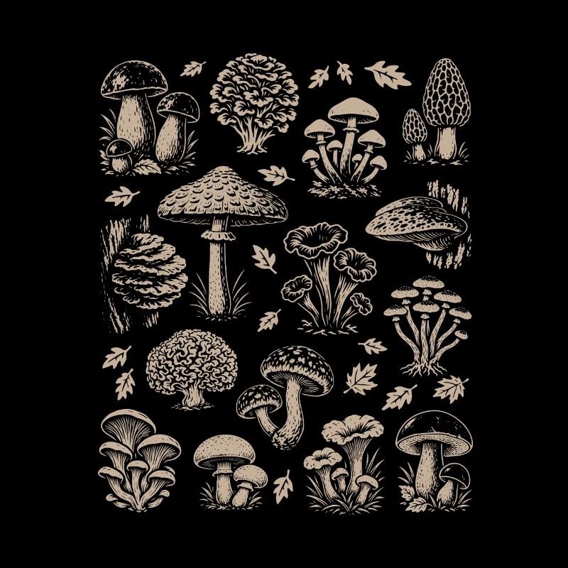 Champignons, mycolgy, cueilleur de champignons - champignons - dire