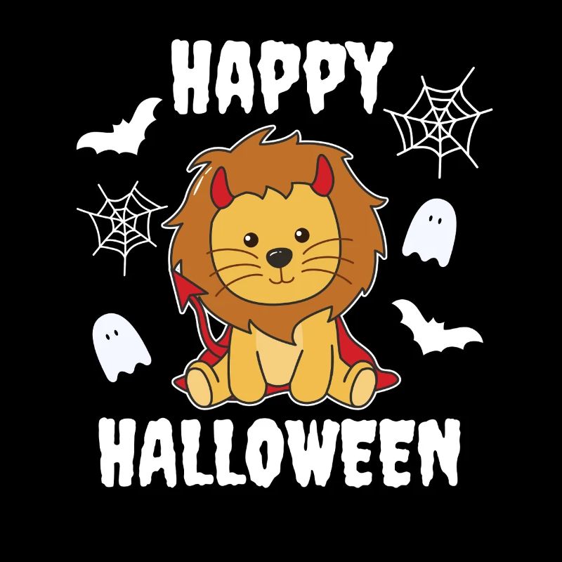 Costume de diable Lion Joyeux Halloween
