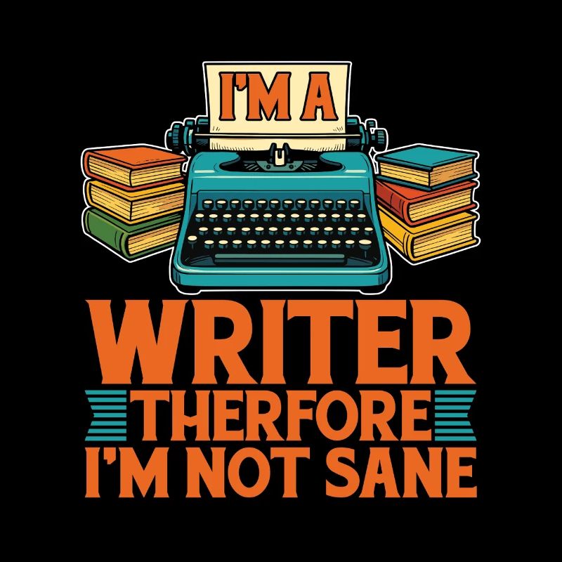 Screenwriter I'm A Writer Therefore I'm Book Lover