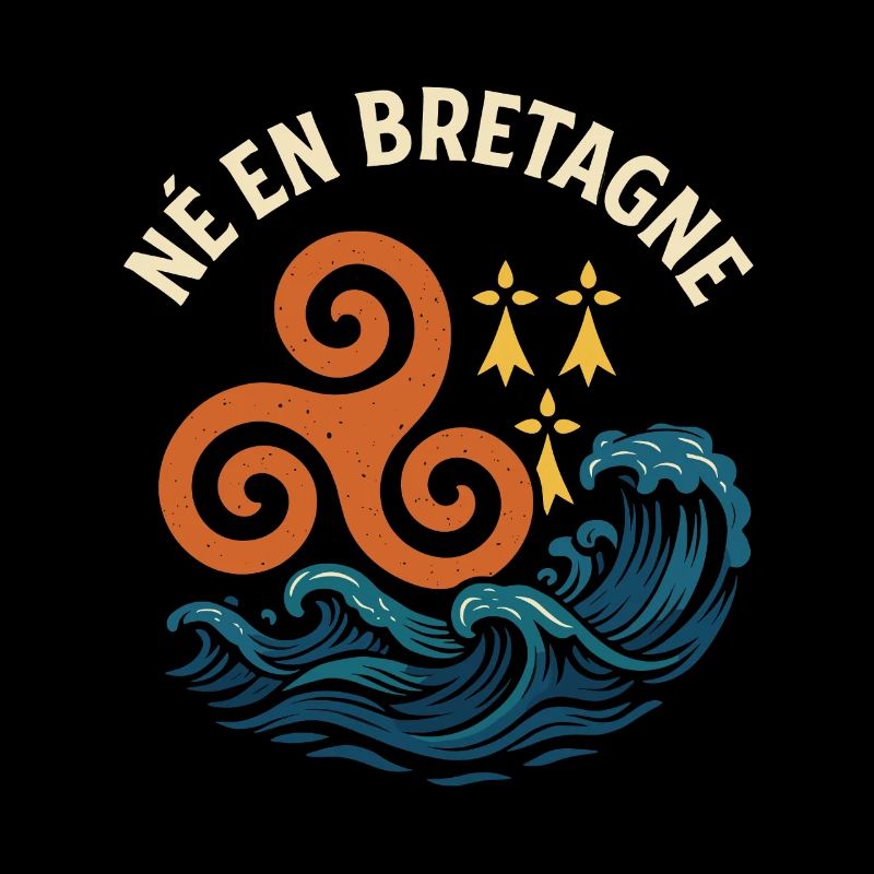 Né en Bretagne Triskel Identité Bretonne