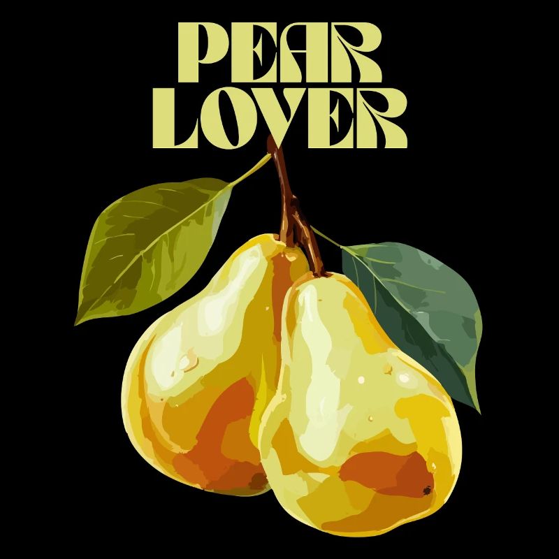 Pear Lover Botanical Illustration
