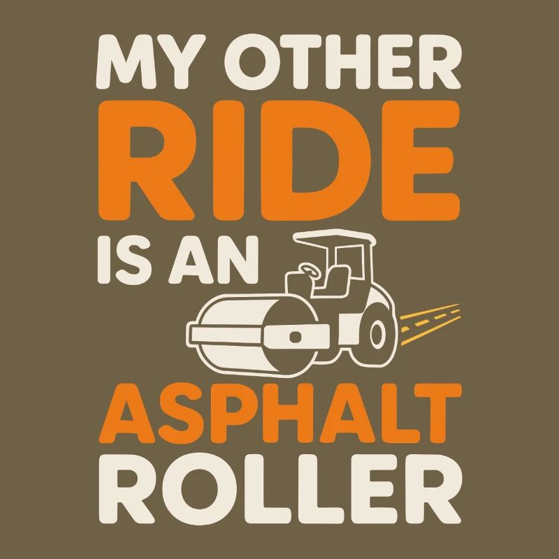 Road Construction Team Asphalt Concrete Team