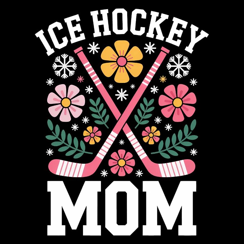 Eishockey Spruch Eishockey Mom Eishockey Geschenk