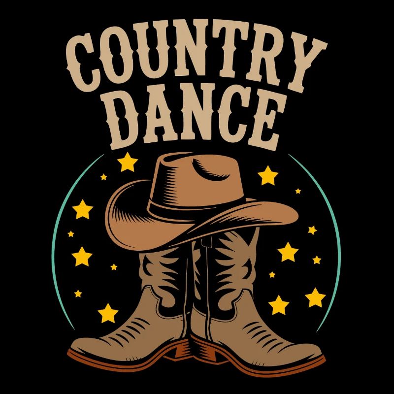 Country Dance Cowboy Design
