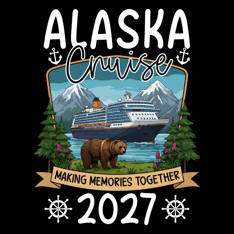 Alaska Kreuzfahrt Erinnerungsdesign