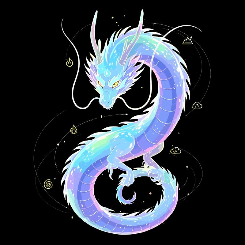 Dragon d’Éther Mystique | Tisserand d’âmes