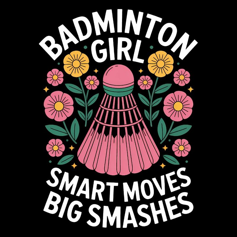 Badminton Spruch Mädchen Lustig Badminton Geschenk