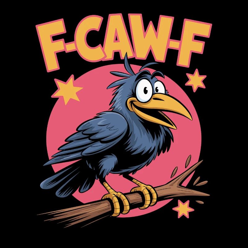 F-Caw-F Meme Crow
