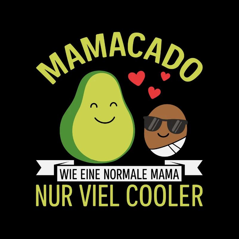 Future Mom MAMACADO MUCH COOLER Funny