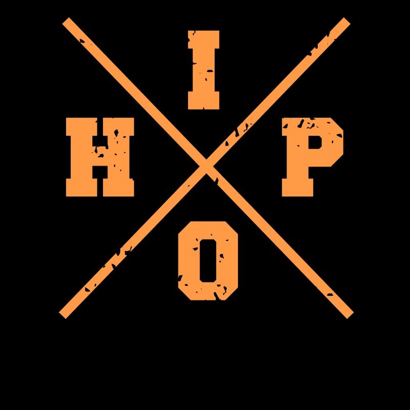 Bold Urban Flow X Logo Retro Grunge Rap Vibes