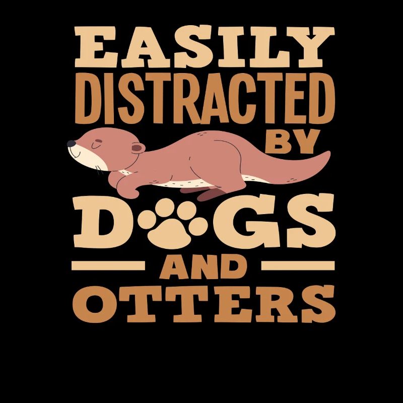 Seeotter Cartoon Hunde