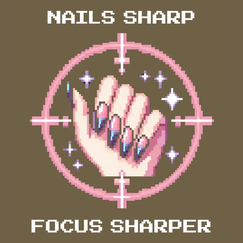 Sharp nails, even sharper focus | Girly Edge