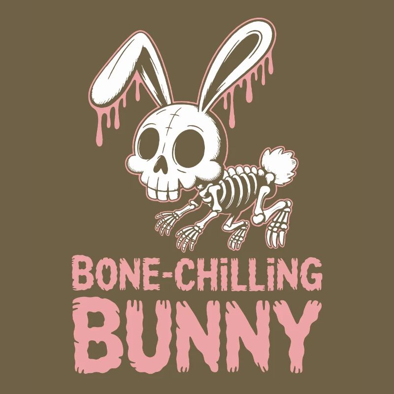 Bone-Chilling Bunny Halloween 