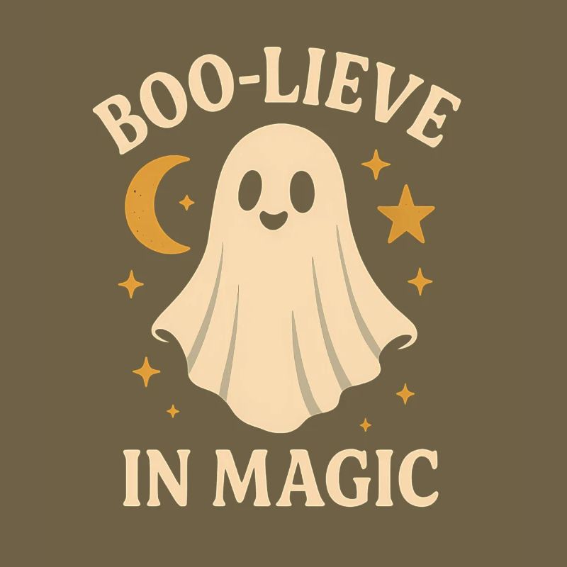 Boo-Lieve in Magic Ghost Tee