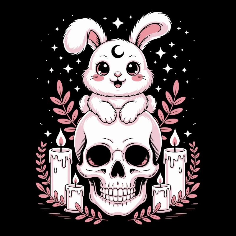 Lapin Goth Kawaii Pastel
